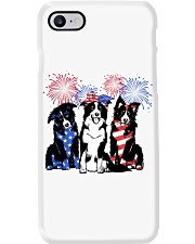 American Border Collie Phone Case tile