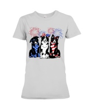 American Border Collie Premium Fit Ladies Tee tile
