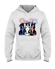 American Border Collie Hooded Sweatshirt tile