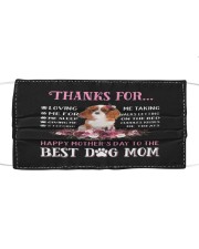 Thanks Mom - Cavalier King Charles Spaniel 1 Mask tile