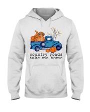 156 Country Roads Dachshund 2 Hooded Sweatshirt tile