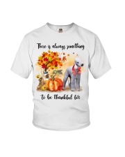Thankful For - Bedlington Terrier Youth T-Shirt tile