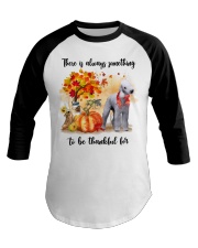Thankful For - Bedlington Terrier Baseball Tee tile