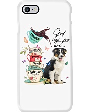 Chosen - Australian Shepherd 2 Phone Case tile