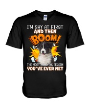 Annoying - Australian Shepherd 1 V-Neck T-Shirt tile