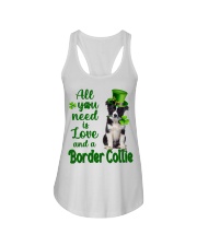 Lucky Need - Border Collie Ladies Flowy Tank tile