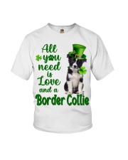 Lucky Need - Border Collie Youth T-Shirt tile