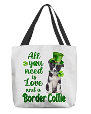 Lucky Need - Border Collie All-Over Tote tile