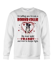 Dog Baby - Border Collie Crewneck Sweatshirt tile