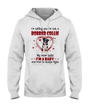 Dog Baby - Border Collie Hooded Sweatshirt tile