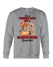 Pumpkin Girl - Golden Retriever 2 Crewneck Sweatshirt tile