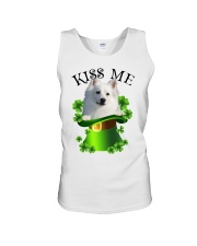 Lucky Kiss - American Eskimo Unisex Tank tile
