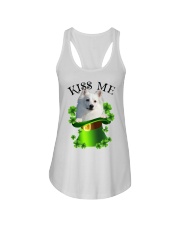 Lucky Kiss - American Eskimo Ladies Flowy Tank tile