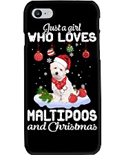 Just A Girl - Maltipoo Phone Case tile