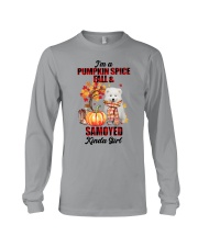 Pumpkin Girl - Samoyed Long Sleeve Tee tile