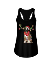 Reindeer - Boxer Ladies Flowy Tank tile