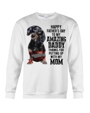 Father Day - Dachshund Crewneck Sweatshirt tile