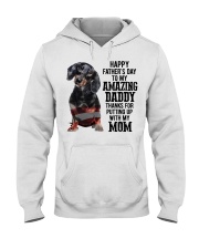 Father Day - Dachshund Hooded Sweatshirt tile