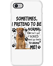 Sometimes - Dogue de Bordeaux Phone Case tile