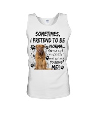 Sometimes - Dogue de Bordeaux Unisex Tank tile