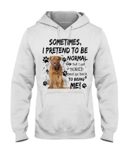 Sometimes - Dogue de Bordeaux Hooded Sweatshirt tile