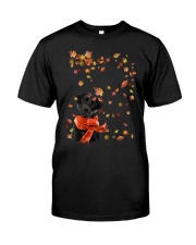 Leaf Scarf - black Labrador 1 Premium Fit Mens Tee tile
