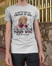 At The End - APRICOT Maltipoo Classic T-Shirt apparel-classic-tshirt-lifestyle-21