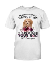 At The End - APRICOT Maltipoo Classic T-Shirt front