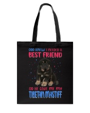 best friend - Tibetan Mastiff Tote Bag tile