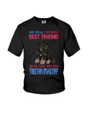 best friend - Tibetan Mastiff Youth T-Shirt tile