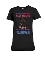 best friend - Tibetan Mastiff Premium Fit Ladies Tee tile