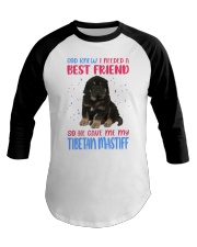best friend - Tibetan Mastiff Baseball Tee tile