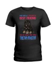 best friend - Tibetan Mastiff Ladies T-Shirt tile