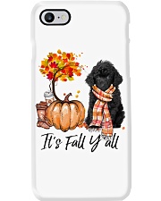 It is Fall - Toy Poodle 1 Phone Case tile