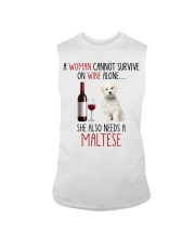 She Also Needs - Maltese Sleeveless Tee tile