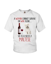 She Also Needs - Maltese Youth T-Shirt tile