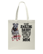 Amazing Daddy - Pitbull 4 Tote Bag tile