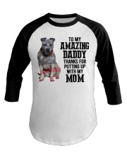 Amazing Daddy - Pitbull 4 Baseball Tee tile