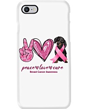 Cure - BLACK Dachshund Phone Case tile