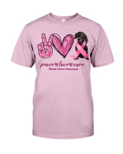 Cure - BLACK Dachshund Classic T-Shirt front