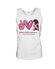 Cure - BLACK Dachshund Unisex Tank tile