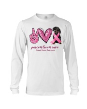 Cure - BLACK Dachshund Long Sleeve Tee tile