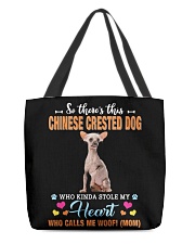 Kinda Stole - Chinese Crested Dog 2 All-Over Tote tile