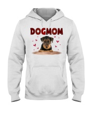 Love Mom - Airedale Terrier Hooded Sweatshirt tile