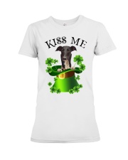 Lucky Kiss - Greyhound Premium Fit Ladies Tee tile