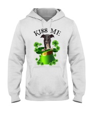 Lucky Kiss - Greyhound Hooded Sweatshirt tile