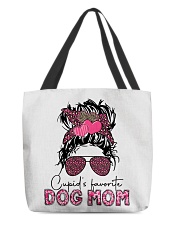 Favorite Dog Mom All-Over Tote tile
