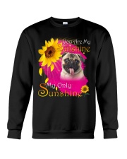 My Only Sunshine Pug 2 Crewneck Sweatshirt tile