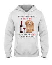 Happiness - APRICOT Maltipoo Hooded Sweatshirt tile