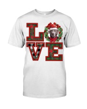 Christmas Love - SILVER Labrador Premium Fit Mens Tee tile